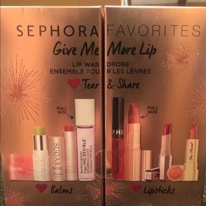 Sephora Favorites Give Me More Lip Limited Ed